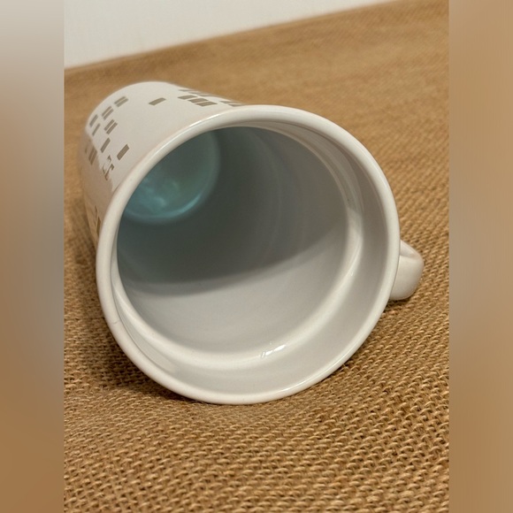 Starbucks | Holiday Gold Tree | Ceramic Travel Tumbler Tall Mug with Lid 2014 - Picture 12 of 14